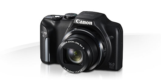 Canon PowerShot SX170 IS -Specifications - PowerShot and IXUS